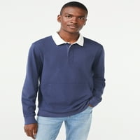 Безплатно Събрание Мъжки Ръгби пуловер Поло риза