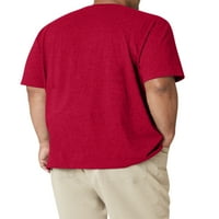 Мъжки тениска за измиване на брега на морето с джоб на гърдите