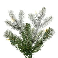 Викерман 5 ' 32 матирано Уендъл тънък саксии Бор изкуствена коледна елха, топло бяло Дура осветени светодиодни