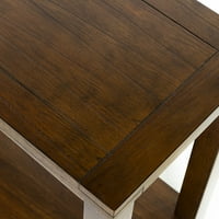 Мебели на Америка Пивет преход диван маса, тъмно череша