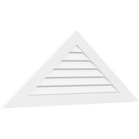 38 в 14-1 4 Н триъгълник повърхност планината ПВЦ Гейбъл отдушник стъпка: функционален, в 3-1 2 в 1 п стандартна рамка