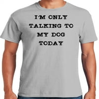 Графика Америка готино животно куче Цитати Мъжки Графичен тениска колекция