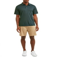 Бен Хоган Мъжко изпълнение с къс ръкав текстурирани голф поло риза