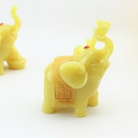Фън Шуй набор от слон багажника Статуи богатство фигурка дома декор ЕХД