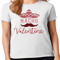 Графика Америка Ден на Свети Валентин храна празник любов Дамски Графичен тениска колекция