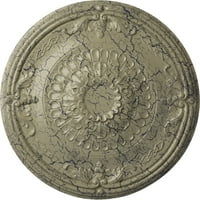 Екена мелница 1 4 од 1 4 П Атина таван медальон, ръчно изрисуван замък камък пращене