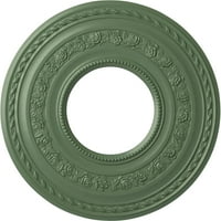 3 8 од 5 8 ИД 1 8 п Антони таван медальон, ръчно рисуван Атински зелен