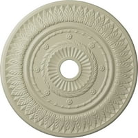 Екена мелница 3 4 од 5 8 ИД 1 8 п листо таван медальон, ръчно рисуван прозрачен жълт