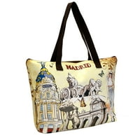 Мода жени чанта мъкна Шик Мадрид ПЪЗ кожени барел чанта рамо чанта мъкна чанта градове дизайн пътуване чанта