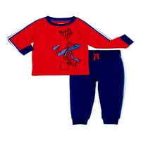Спайдър-мен бебе бой & малко дете момче суитчър & джогинг панталон комплект, 2-парче, 12м-5т